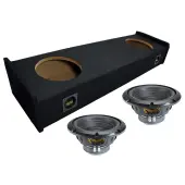 1997-1999 Ford F-150 Extended Cab Sealed Dual Alpine 10" W10S4 Loaded Subwoofer Stereo Sub B...