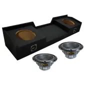 1999-2006 Chevy Silverado Extended Cab Sealed Dual Alpine 10" W10S4 Loaded Subwoofer Stereo ...