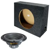 Regular Standard Cab Truck Sealed Single Alpine 12" W12S4 Loaded Subwoofer Stereo Sub Box En...