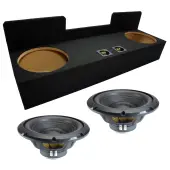 1995-2004 Toyota Tacoma Sealed Dual Alpine 12" W12S4 Loaded Stereo Sub Box Enclosure Car Aud...