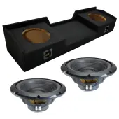 1999-2006 Chevy Silverado Sealed Dual Alpine 12" W12S4 Loaded Subwoofer Stereo Sub Box Enclo...