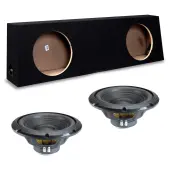 Regular Standard Cab Truck Sealed Dual Alpine 12" W12S4 Loaded Subwoofer Stereo Sub Box Encl...