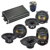 2000-2005 Cadillac DeVille OEM Component Speaker Replacement Bundle Harmony & CXA360.4 Amp - ...