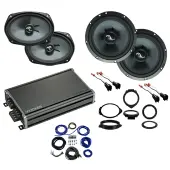 2014-2018 Chevrolet Silverado 1500 Crew Premium Speaker Replacement Bundle Harmony C69 C65 & ...