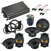 1998-2005 Chevy Blazer OEM Speaker Replacement Bundle Harmony (2) R46 R65 & CXA360.4 Amp - Refurbished