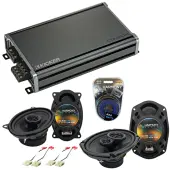 1978-1983 Chevy Corvette OEM Speaker Replacement Bundle Harmony R46 R69 & CXA360.4 Amp - Refu...
