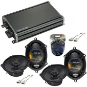 1991-2001 Ford Explorer Factory Speaker Replacement Bundle Harmony (2) R68 & CXA360.4 Amp - R...