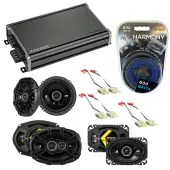 1992-1995 Cadillac Eldorado Speaker Replacement Bundle with Kicker KS Series & CXA360.4 Amp - Refurbished