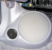 Q Logic 95-99 Mitsubishi Eclipse 5 1/4" Custom Speaker Kick Panel