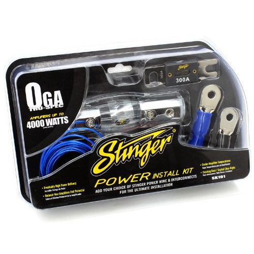 Stinger SK101 1/0 Gauge 4000 Watts Power Amplifier Installation