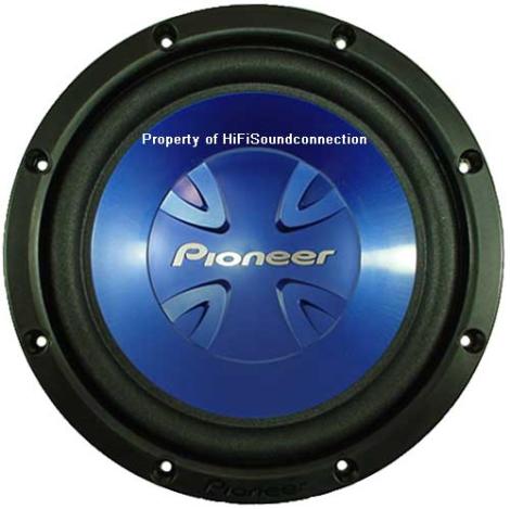 blue pioneer subwoofer
