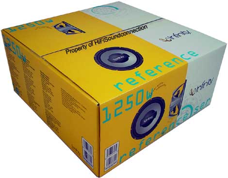 infinity 1250w subwoofer