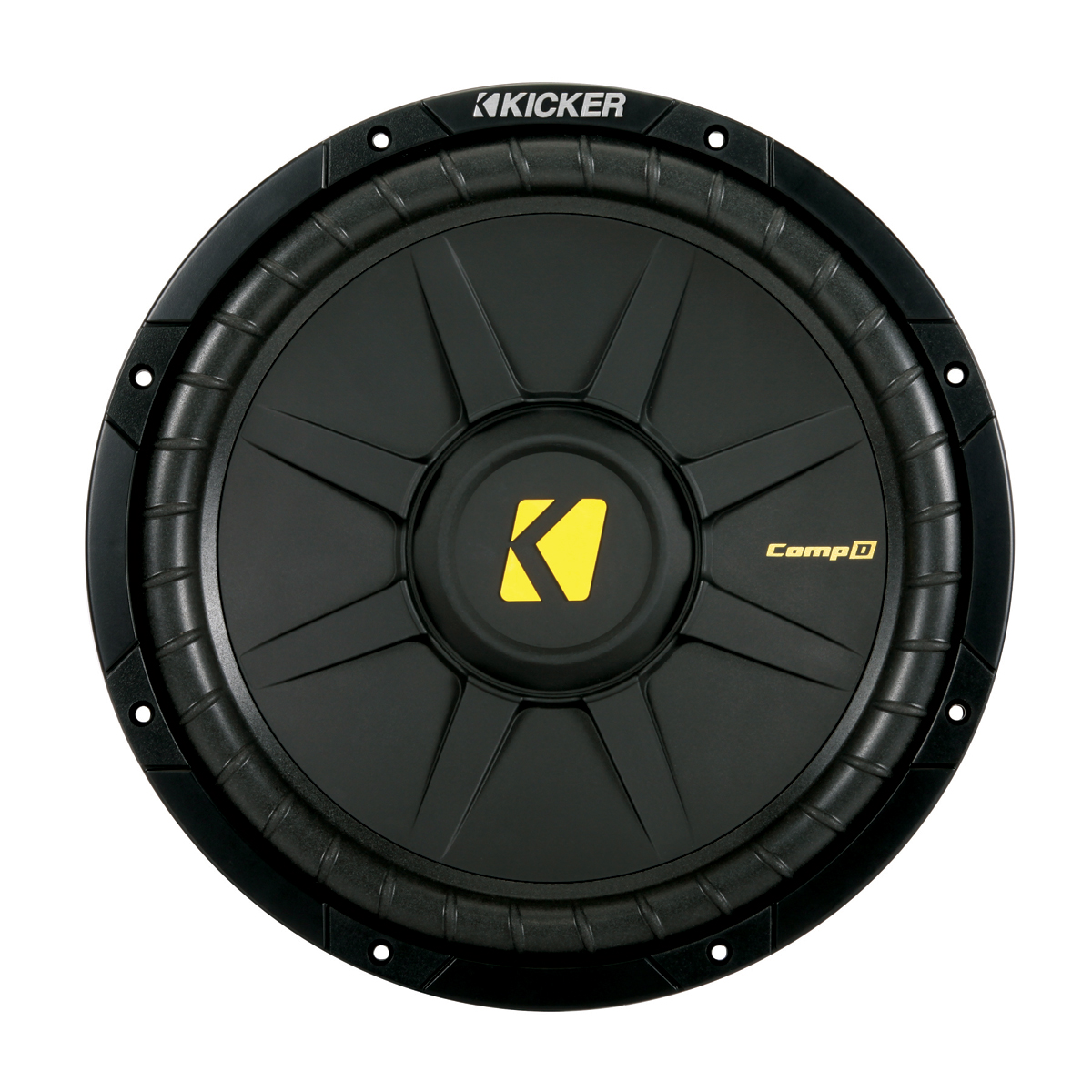 Kicker CWD12 CompD 12Inch Dual Voice Coil 4Ohm Subwoofer 600W Power