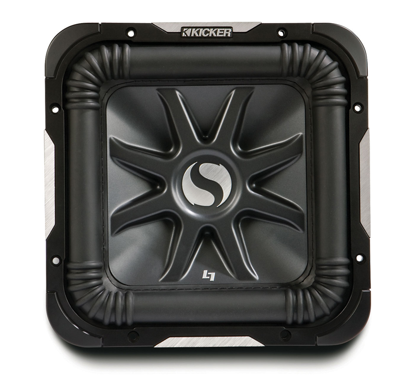kicker 15 inch subwoofer square