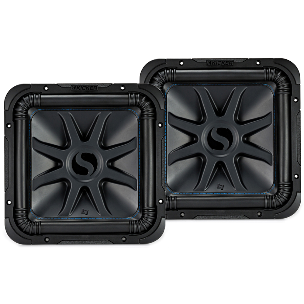 kicker 15 inch subwoofer square