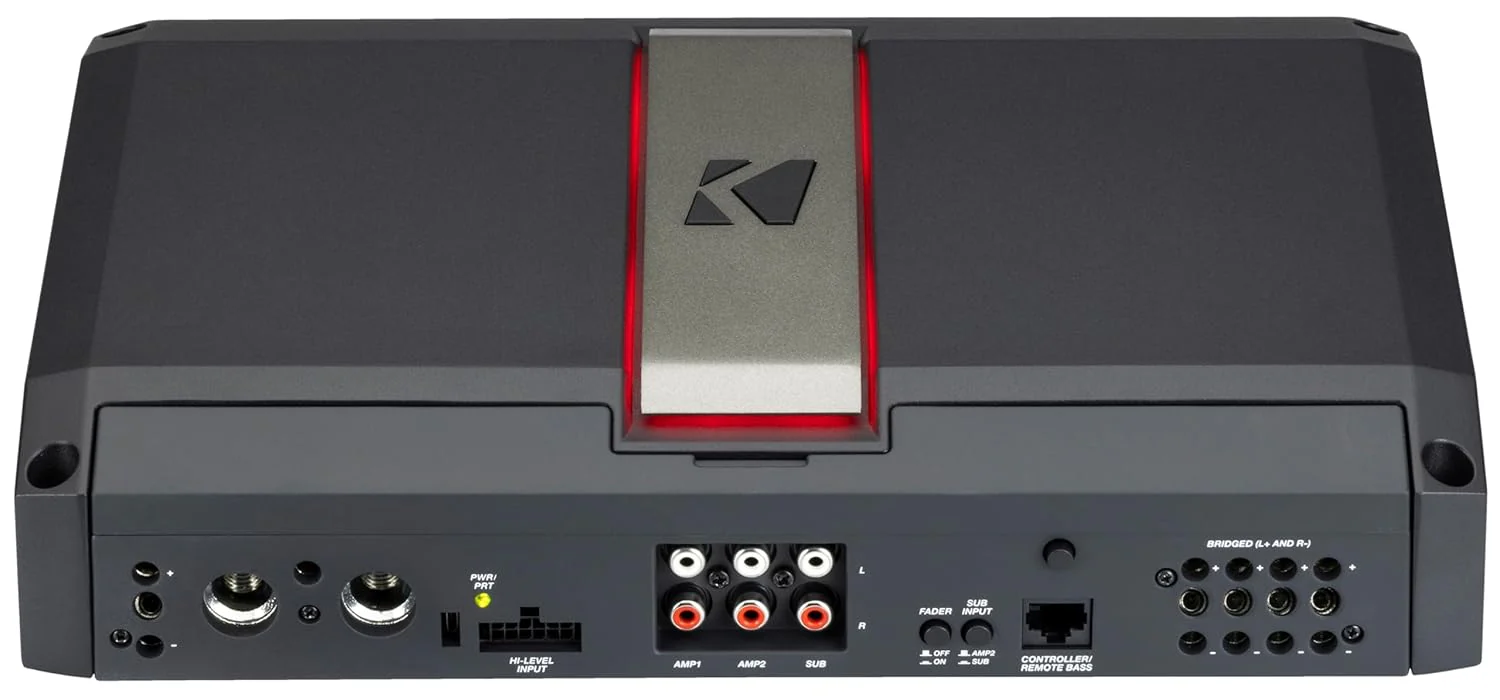 Kicker 51LX12005 LX Car Audio 5 Channel Subwoofer Amplifier 1500