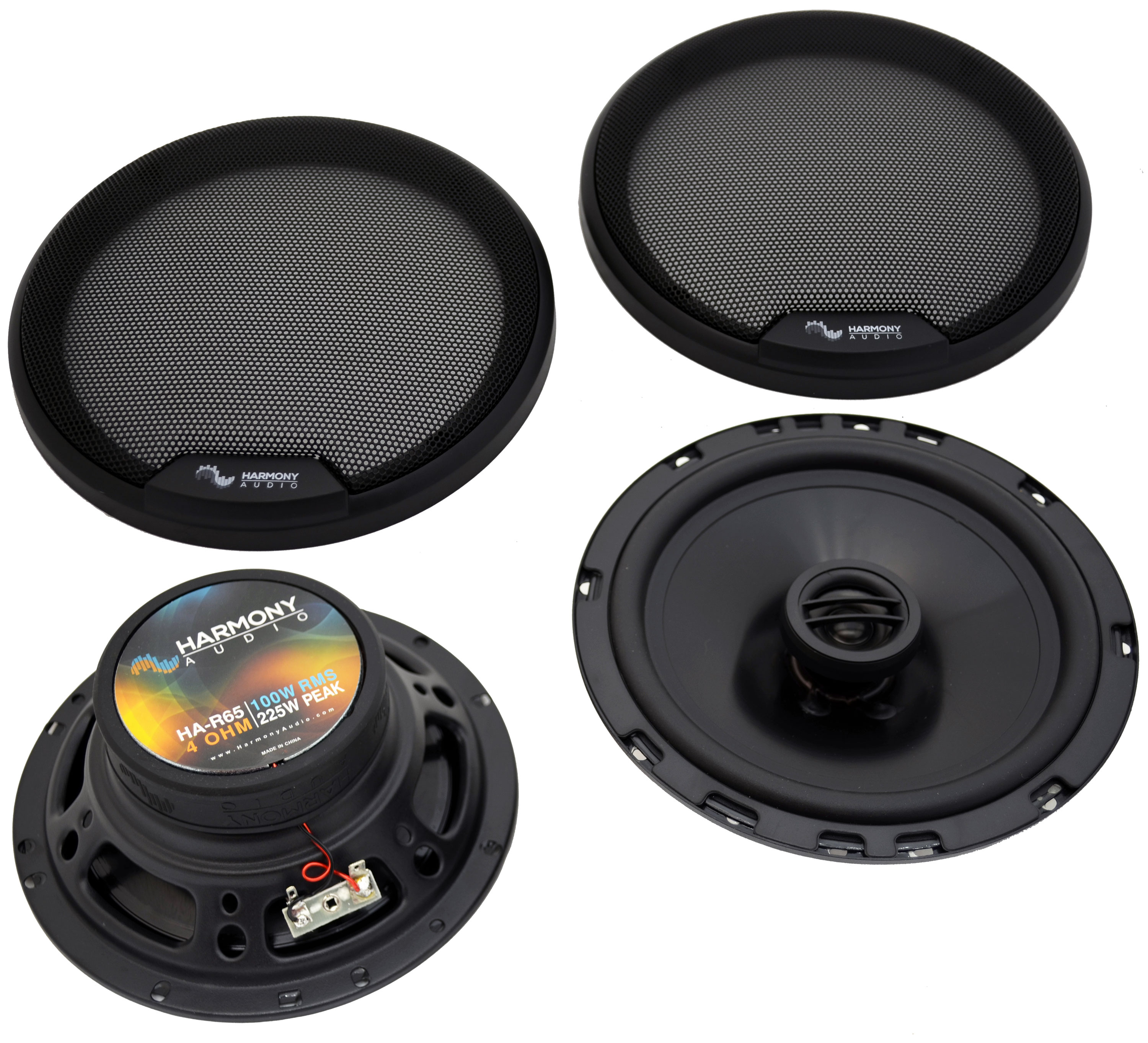 Jeep Wrangler 2007-2017 Factory Speaker Replacement Harmony (2) R65 Package  New | HA-SPK-PACKAGE1275