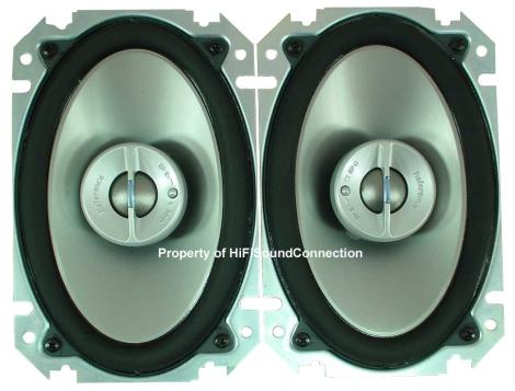 infinity 4x6 speakers