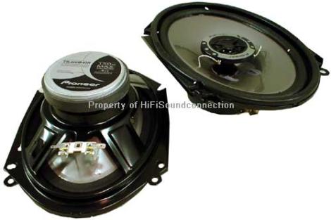 pioneer 4x6 3 way speakers