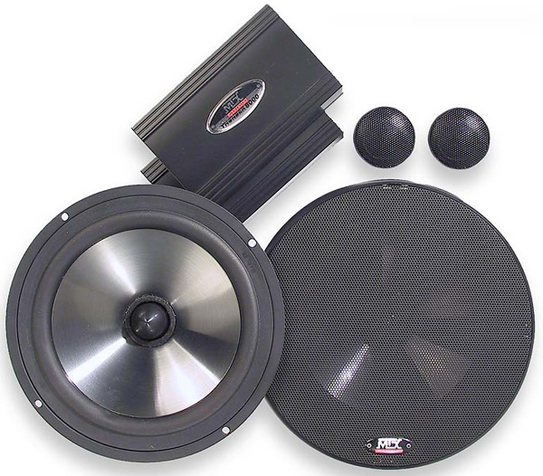 MTX T8.6 Car Audio 8000 Series 6 1/2" Component Speaker Pair Closeout
