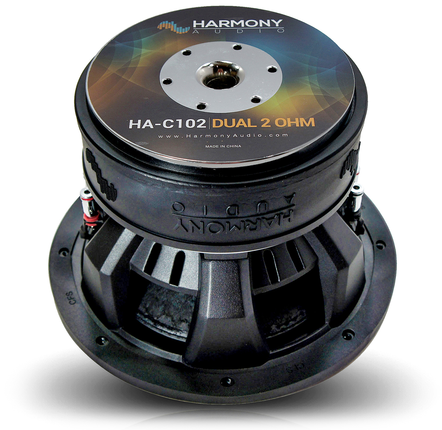 Harmony Audio HA-C102 Car Stereo Competition 10" Sub 2000W Dual 2 Ohm Subwoofer - Picture 9 of 12