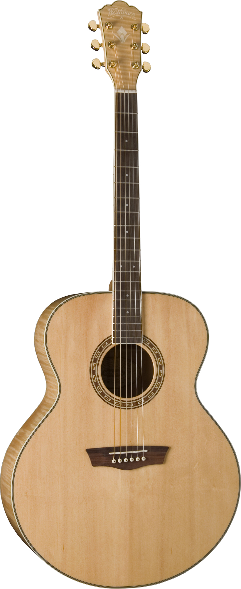 Washburn WJ40S Cumberland Series Acoustic Guitar Jumbo Body Style Satin