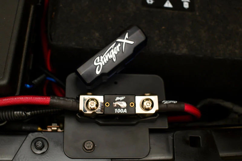 Stinger STXKBR8 2021 + Ford Bronco Complete 8G Amplifier Wiring Kit w