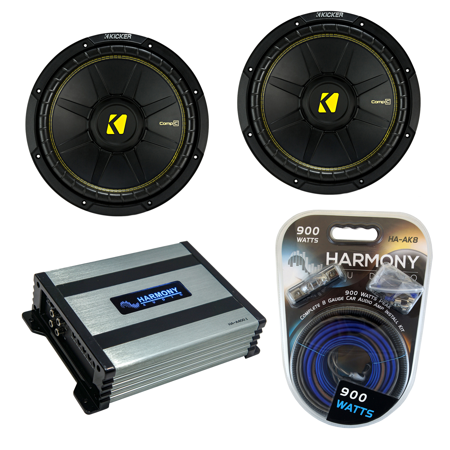 Kicker Subwoofer And Amp Packages For Trucks