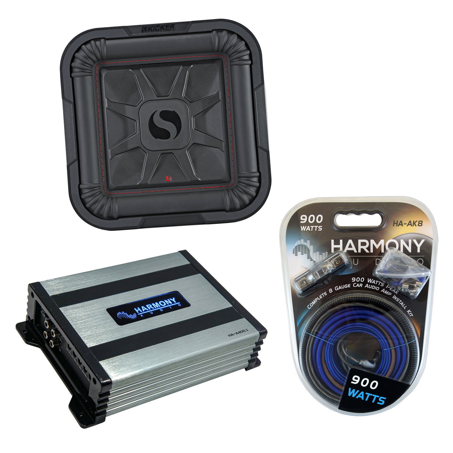 Kicker 46L7T104 Car Audio L7T Shallow 
