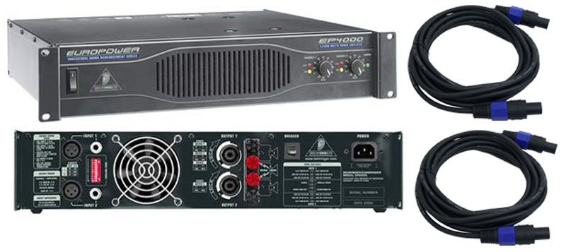 behringer amplifier speaker