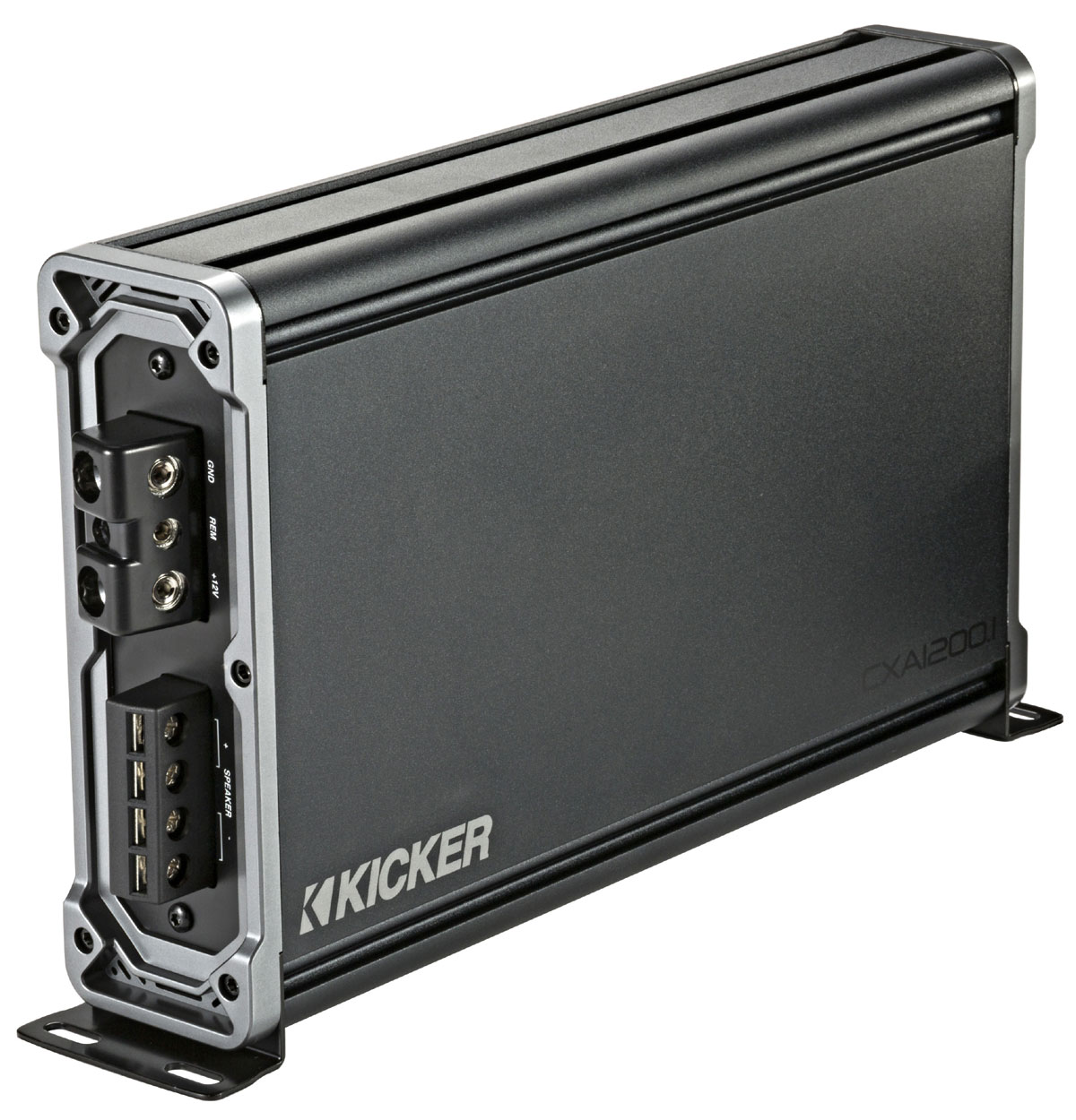 ★大迫力★KICKER CompR ウーファーアンプセット CXA1200.1 Kicker 46CXA12001 Car Audio Class D Amp Mono 2400W Subwoofer