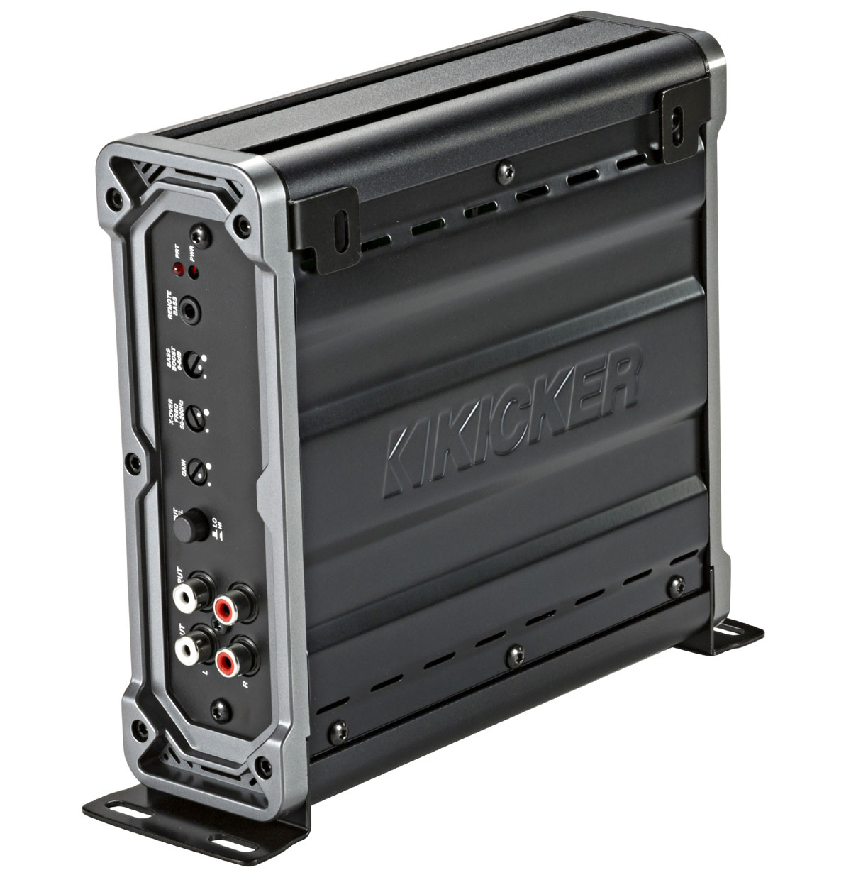 Kicker 46CXA8001 1600W Amp, 46PKD1 1/0 Amp Kit & HA-RCA17