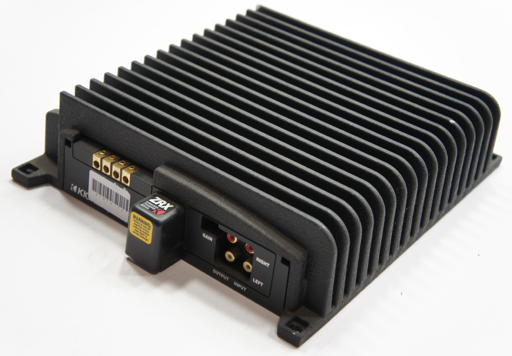 Kicker ZR120 Car Audio 2 Channel Full Range Amplifier Module Docking