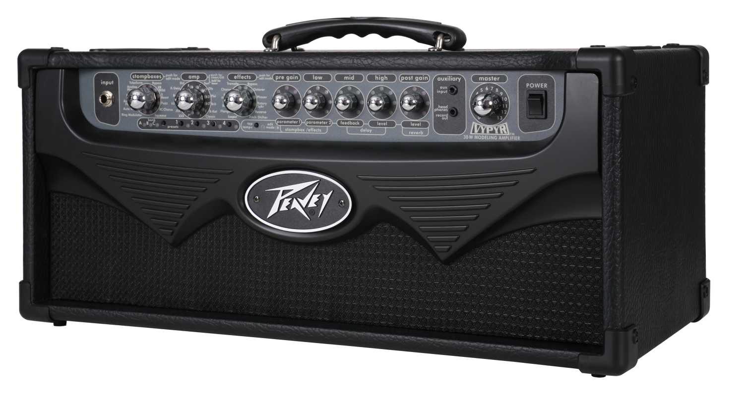 Peavey Vypyr 30 Head with 24 Amp Channel 30W 8 Ohms 3Band Equalizer