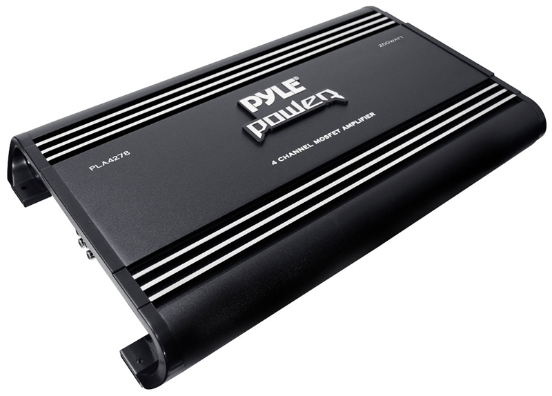 Pyle Car Audio PLA4278 4 ch 2000 Watts Bridgeable Mosfet Amplifier PLA4278