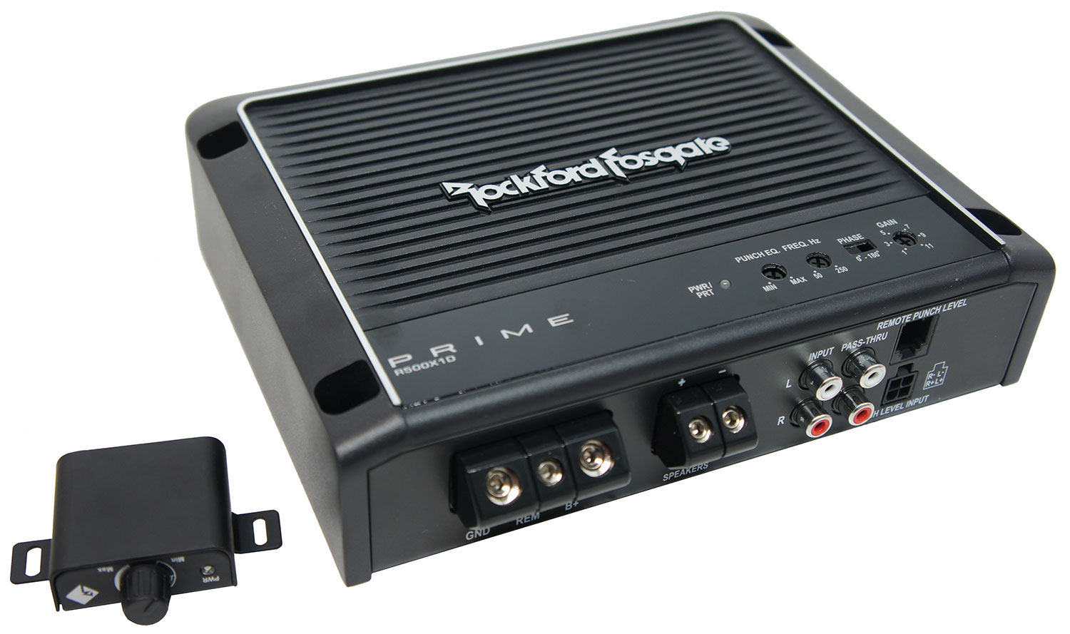 Rockford Fosgate R500X1D Class D Prime 2-Ohm 500-Watt Mono A