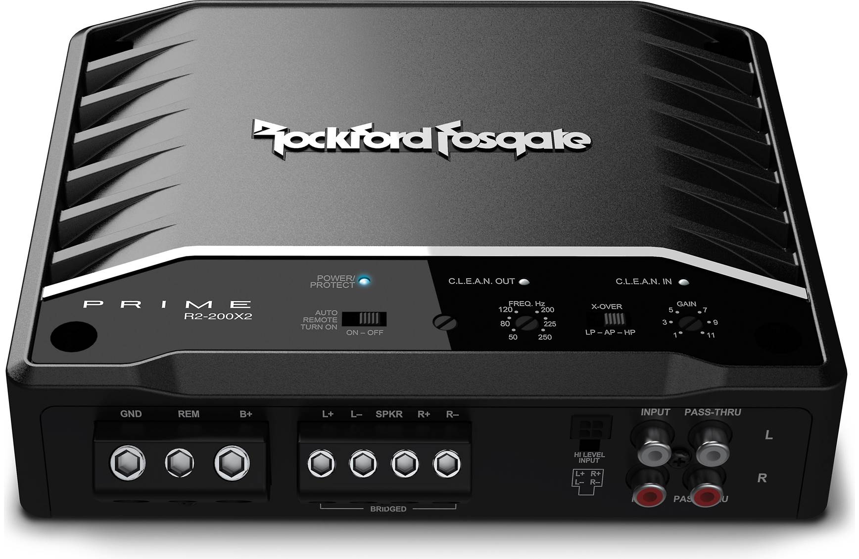 Rockford Fosgate R2200X2 Car Audio 2 Channel Prime Speaker Amp 400W