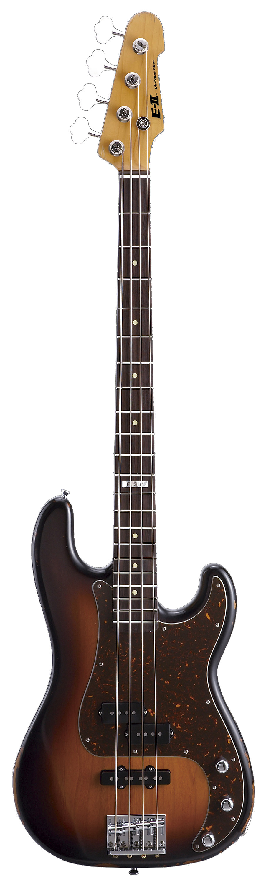 ESP VINTAGE4 PJ 3TB EII Vintage Electric Bass Guitar with Rosewood