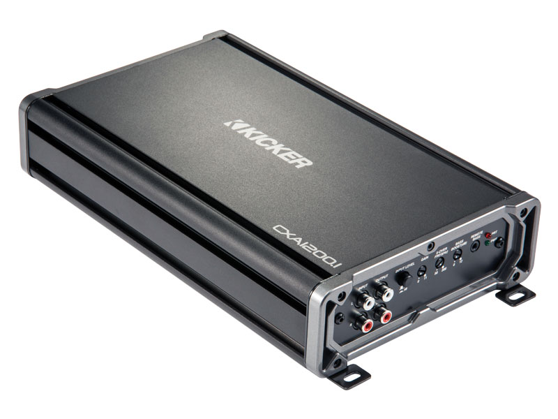 Kicker 43CXA12001 Mono CXA1200.1 Amp 1200-Watt Class D Car