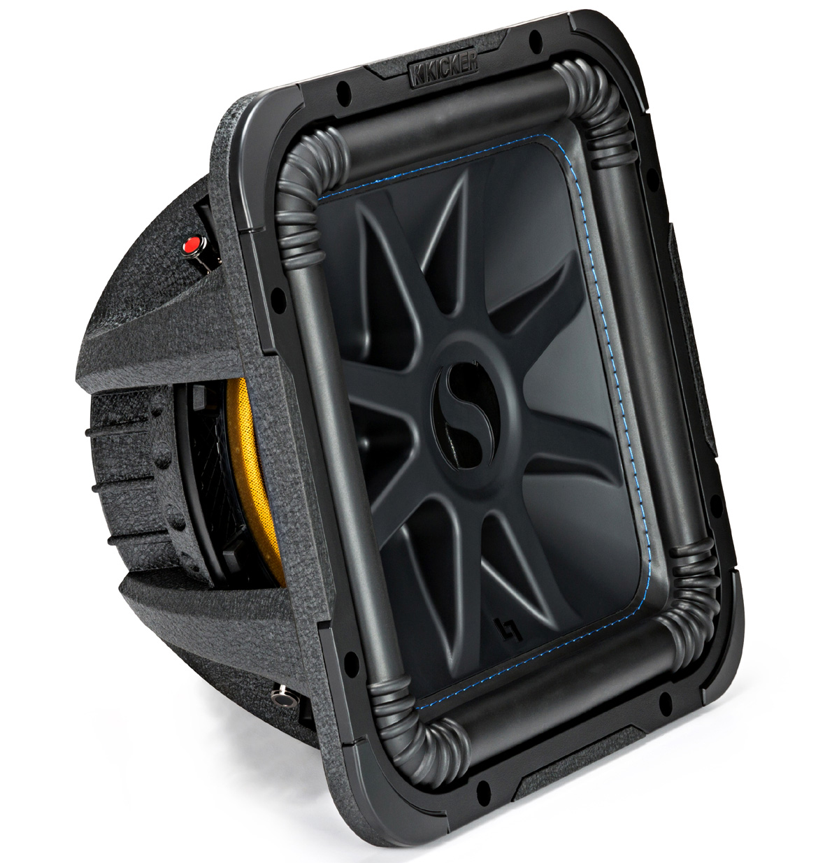 Kicker L7S12 Car Audio SoloBaric 12 Subwoofer Square L7 Dual 4 Ohm Sub