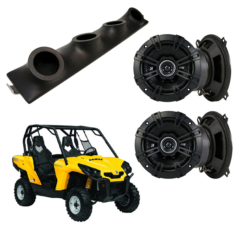 CanAm Commander Kicker System DSC50 Custom Quad (4) 5 1/4" Speakers