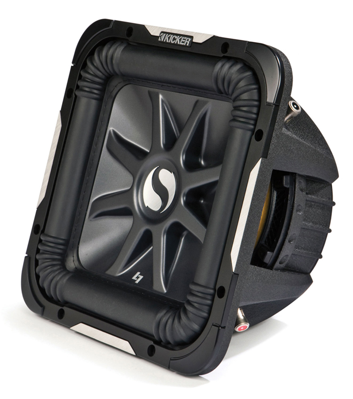 Kicker 44L7S154 Solo-Baric 15 Square Sub & ASC 115SQV Single Sub