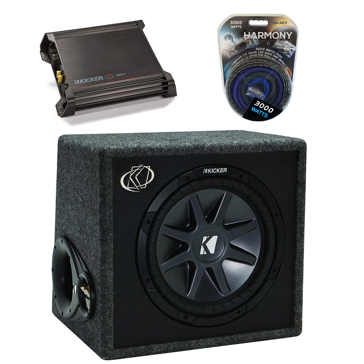 Kicker Car Audio Single 15" Loaded CVR15 Comp VR Vented Subwoofer