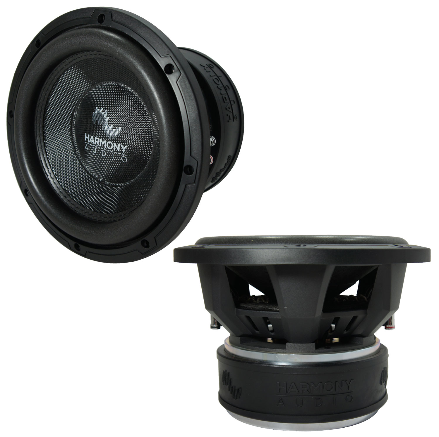 2x Harmony Audio HAC104 Car Competition 10" Sub 2000W Dual 4 Ohm