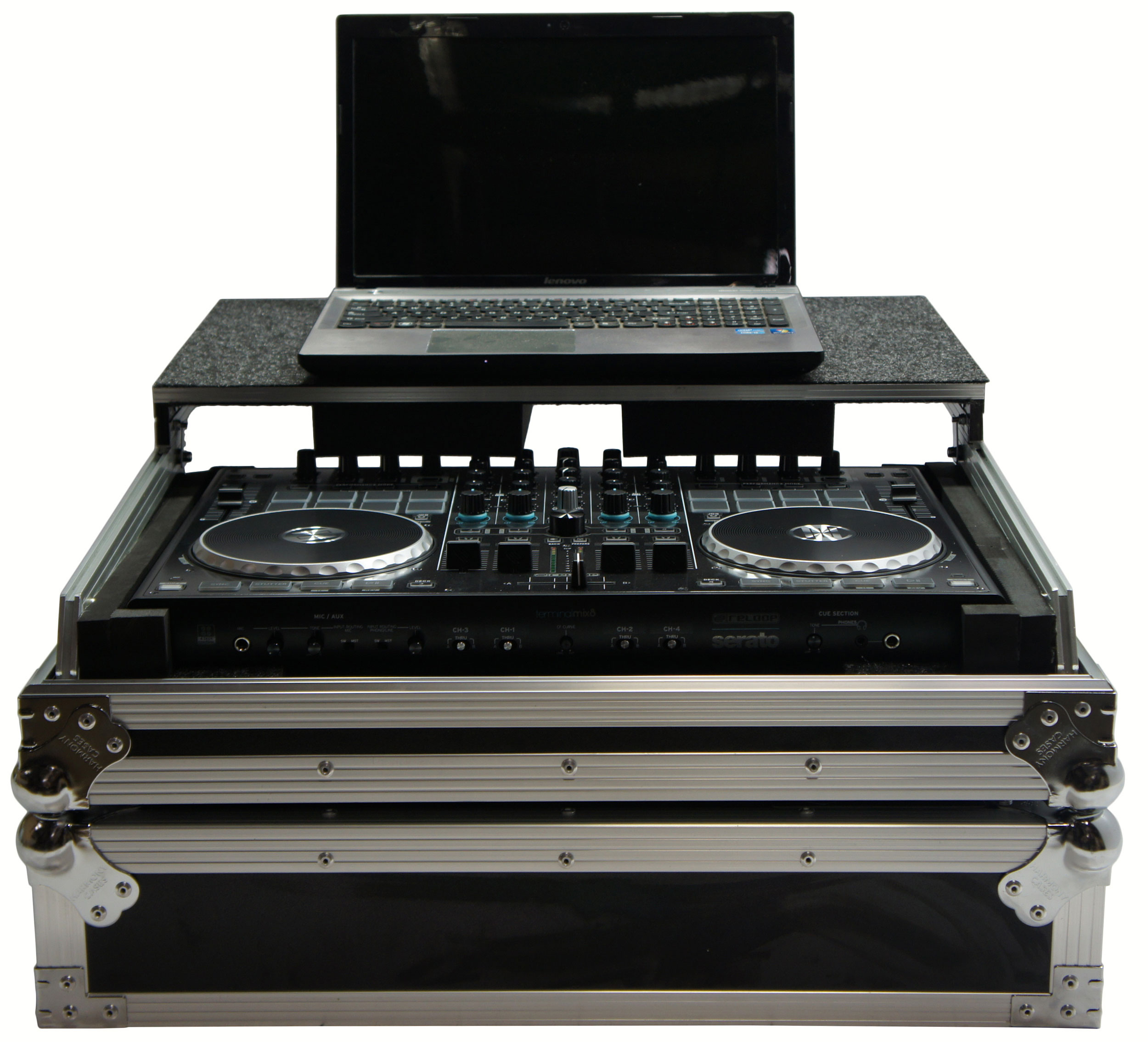 Harmony HCRTMIX8LT Flight Glide Laptop Stand DJ Custom Case Reloop 