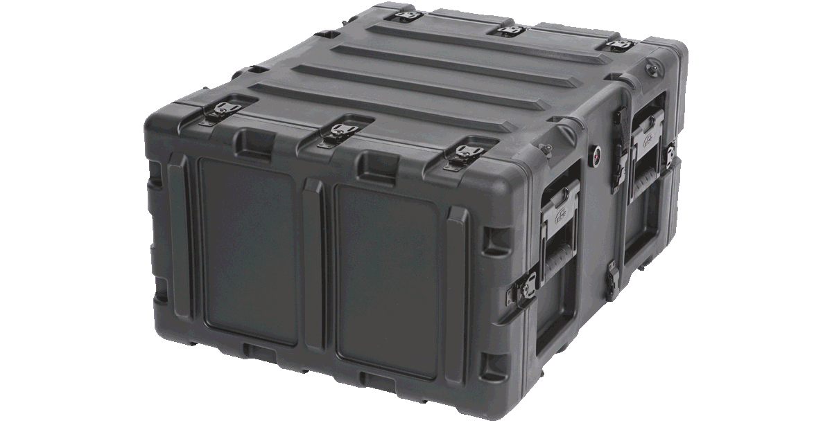 SKB Cases 3RS5U2022B 3RS Series 5U Static Shock Rack Transport Case SKB173RS5U2022B