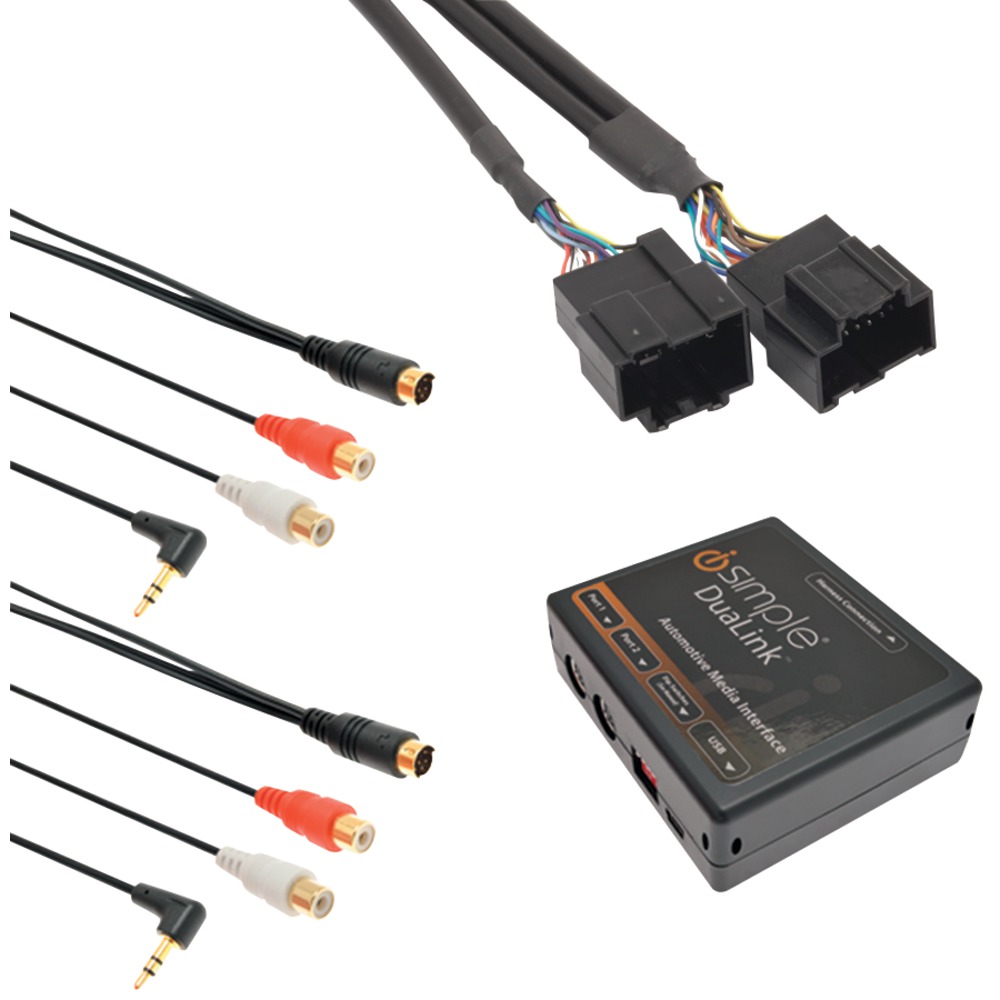 iSimple ISGM531 Dual Auxiliary AUX Audio Input Factory Radio Adapter