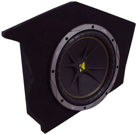 Kicker Subwoofer Bundle For 82-92 Chevy Camaro – Dual 10" CompC Sub Box With CXA800.1 Amp & Install Kit