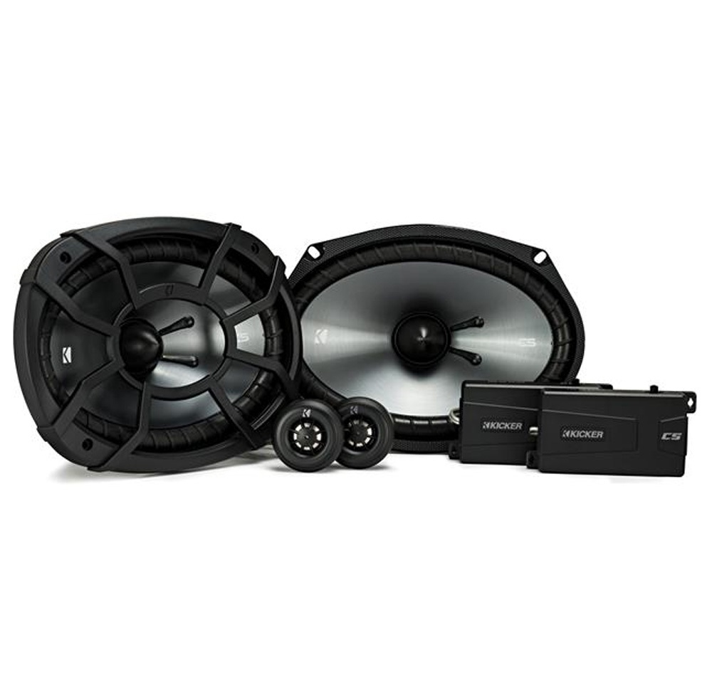 Kicker 43CSS694 6x9 Inch Car Audio Stereo Component Speakers 150