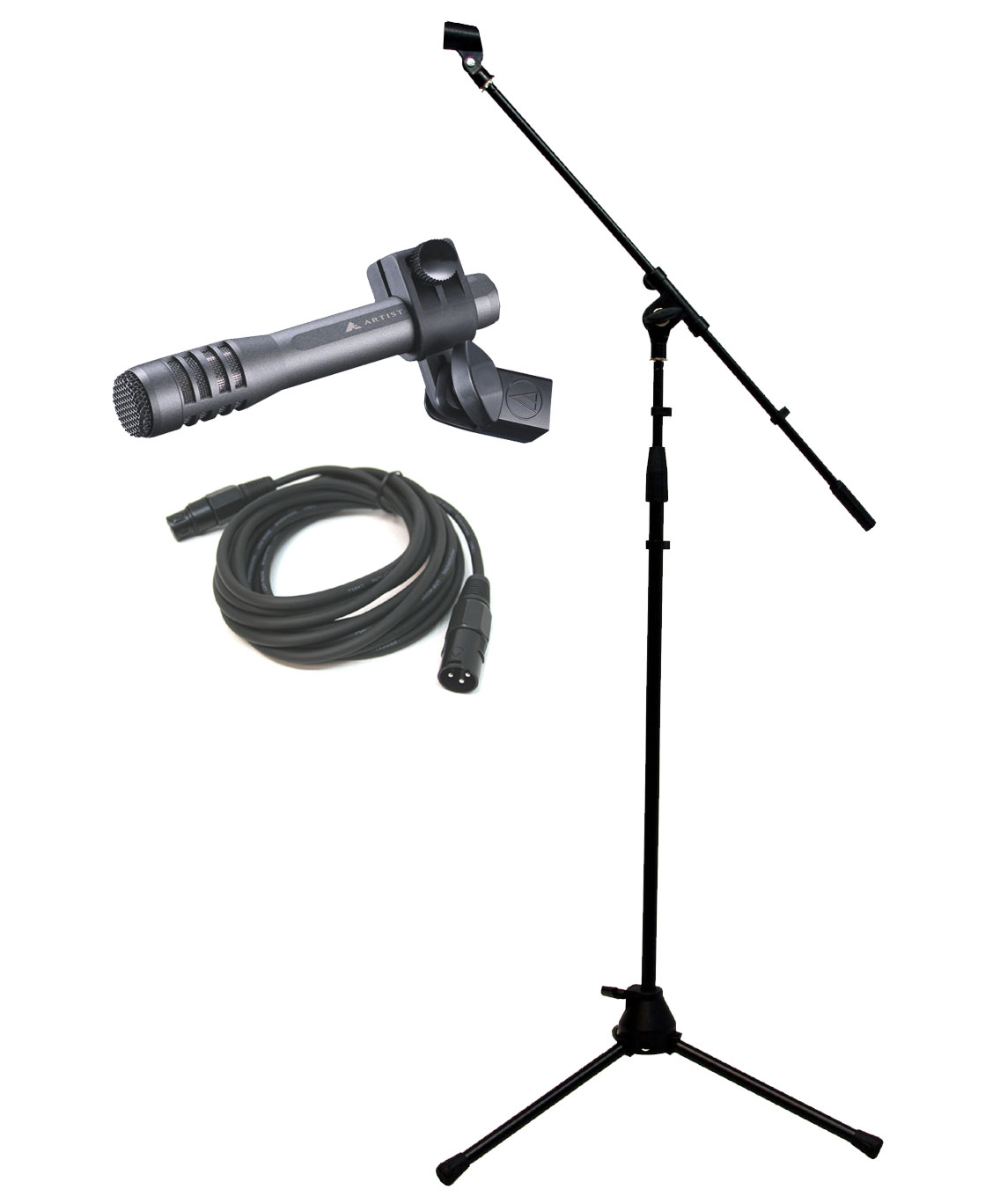 Audio Technica AE5100 Pro DJ Wired Condenser Instrument Microphone with